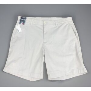 Roundtree & Yorke Casual Khaki Shorts 36 Chino NWT 7 Inseam 4Way Stretch Golf
